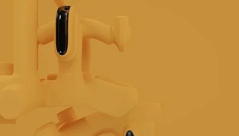 3d Abstract Design, modern background design with geometric shapes Stock Illustration