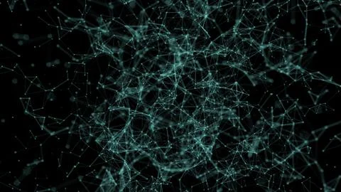 3D abstract digital background have line link connection point graphic and gl 스톡 사진