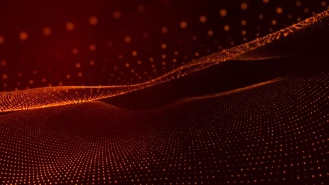 3D abstract digital technology animated ... | Stock Video | Pond5