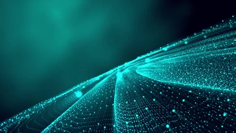 3D abstract digital technology animated ... | Stock Video | Pond5