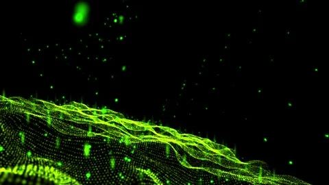 3D abstract digital technology animated ... | Stock Video | Pond5
