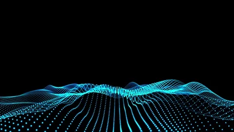 3D abstract digital technology animated ... | Stock Video | Pond5