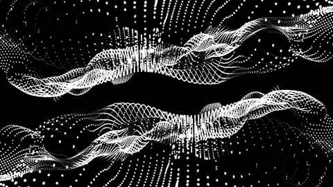 3D abstract digital technology animated ... | Stock Video | Pond5