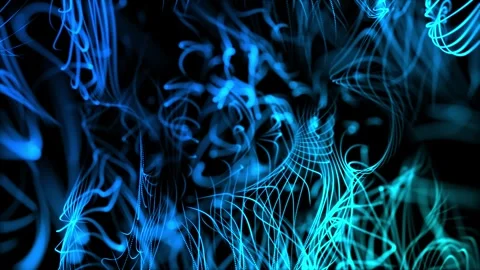 3D abstract digital technology animated ... | Stock Video | Pond5