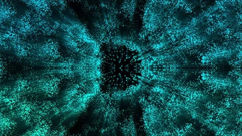 3D abstract digital technology animated ... | Stock Video | Pond5