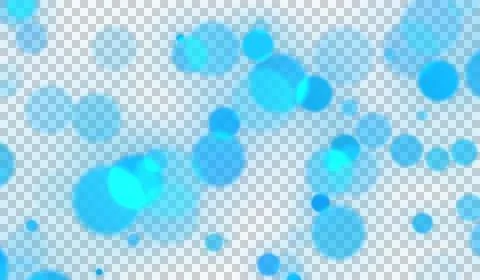 3D abstract digital technology animated blue light particles Stock Illustration