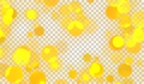 3D abstract digital technology animated orange light particles Illustrazione stock