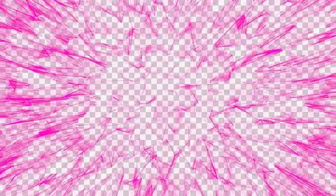 3D abstract digital technology animated pink light particles Stock Illustration