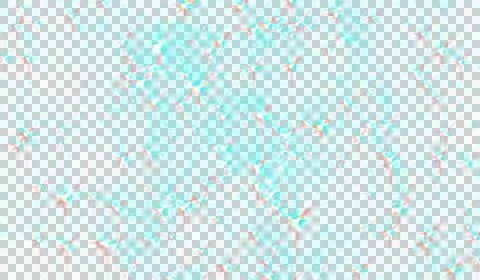 3D abstract digital technology animated blue light particles Ilustração Stock