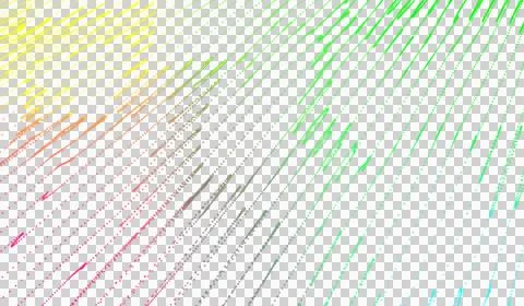 3D abstract digital technology animated multicolored light particles Stockillustratie