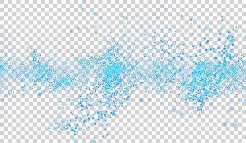 3D abstract digital technology blue light particles 스톡 일러스트