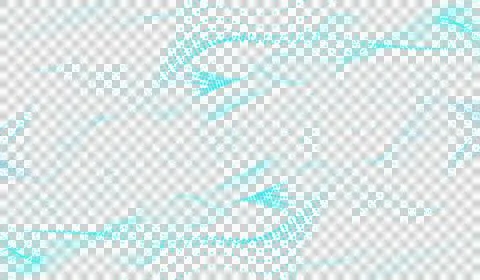 3D abstract digital technology blue light particles wave Stock Illustration