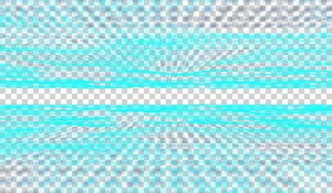 3D abstract digital technology blue light particles wave Stock-Illustration