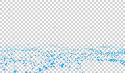 3D abstract digital technology blue light particles Stock Illustration