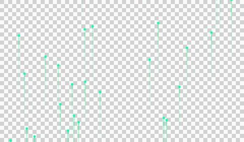 3D abstract digital technology blue light particles wave Stock Illustration