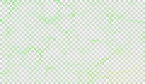 3D abstract digital technology green light particles wave Stockillustratie