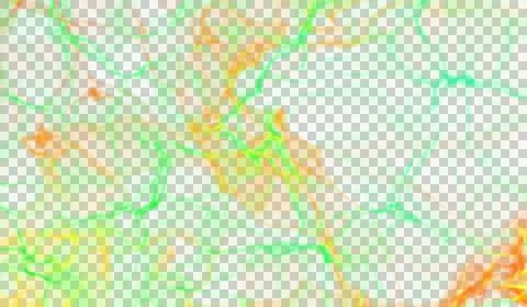 3D abstract digital technology multicolored light particles wave Stock Illustration