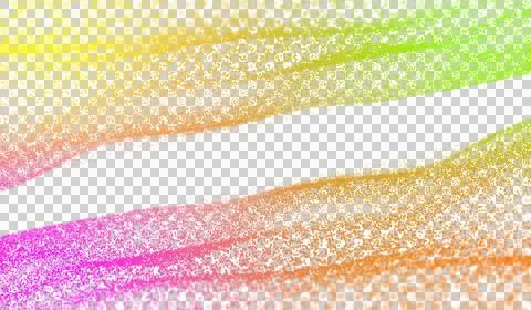 3D abstract digital technology multicolored light particles wave イラスト素材