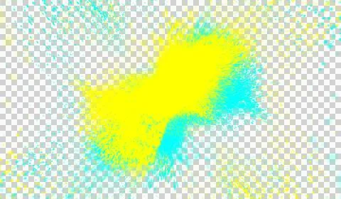 3D abstract digital technology multicolored light particles 스톡 일러스트