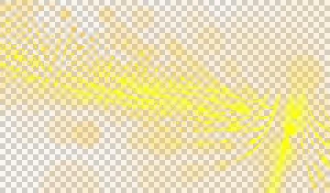 3D abstract digital technology orange light particles wave Illustrazione stock