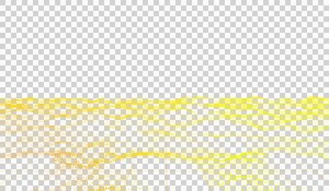 3D abstract digital technology orange light particles wave Stockillustratie