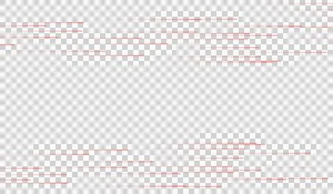 3D abstract digital technology orange light particles wave Stock Illustration