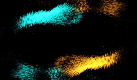 3D abstract digital technology particles fragmentation and mixing of multic.. 스톡 일러스트