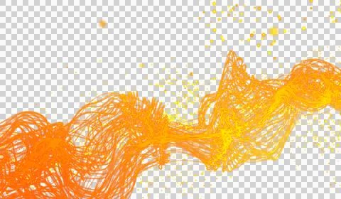 3D abstract digital technology particles network 스톡 일러스트