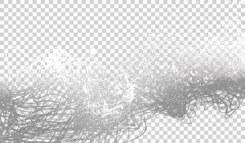 3D abstract digital technology particles network Иллюстрация