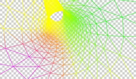 3D abstract digital technology particles network Stock Illustration