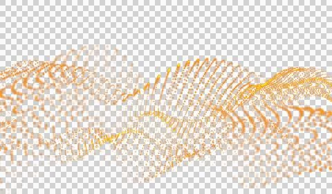 3D abstract digital technology particles network 스톡 일러스트