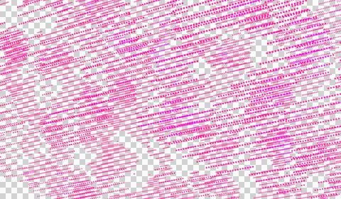 3D abstract digital technology pink light particles wave Stockillustratie