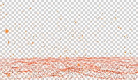 3D abstract digital technology realistic water wave river Stock Illustration