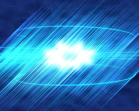 3D Abstract Electronic Snowflake Loop Video stock 8945061