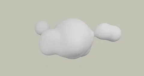 3d abstract element animation Stock Footage 187353314