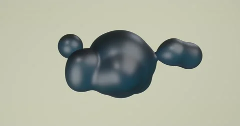 3d abstract element animation Stock Footage 187353426