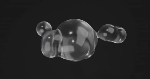 3d abstract element animation Stock Footage 187353556