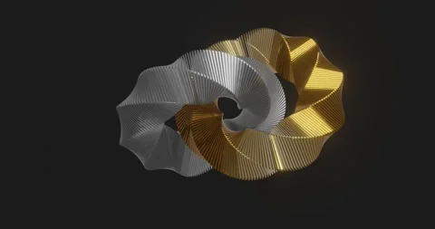 3d abstract element loop animation Stock Footage 187353080