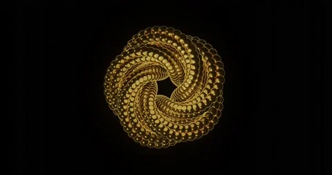 3d abstract element loop animation Stock Footage 187353609