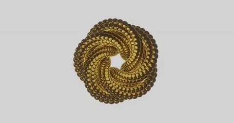 3d abstract element loop animation Stock Footage 187353638