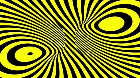 3d abstract endless looping motion design, loop animation moving yellow stripes Stock Footage 146884750