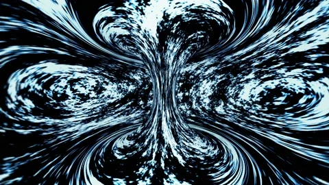 3d abstract endless looping motion design, loop animation moving blue stripes Stock Footage 146884794