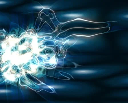 3D Abstract Fluid Splash Loop Video stock 8944687