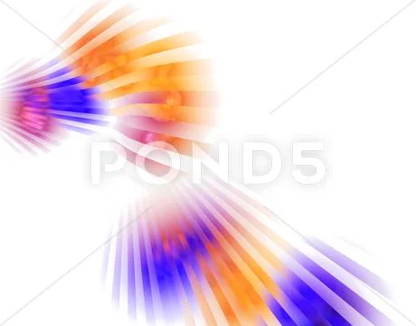 3d abstract fractal illustration background for creative design Stock Illustration