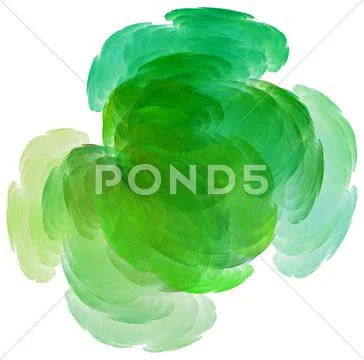 3d abstract fractal illustration for creative design Stock Illustration