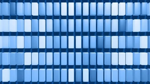 3d abstract geometric creative dark background with looping flowing animation Stock Footage 152385719