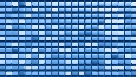 3d abstract geometric creative dark background with looping flowing animation Stock Footage 154413784