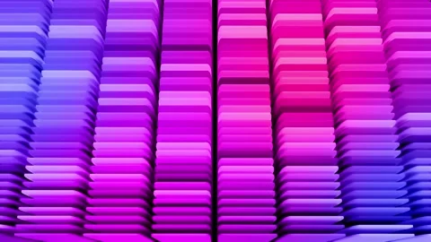 3d abstract geometric creative dark bg with looping flowing animation, black Stock Footage 155111736