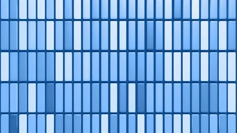 3d abstract geometric creative dark background with looping flowing animation Stock Footage 156352598