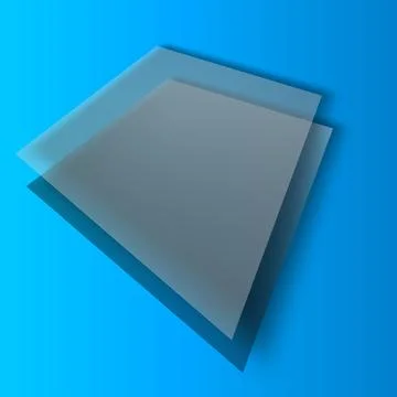 3D Abstract Geometric Cubes on Gradient Background 写真素材